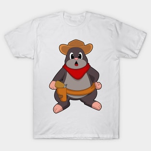 Mole as Cowboy T-Shirt